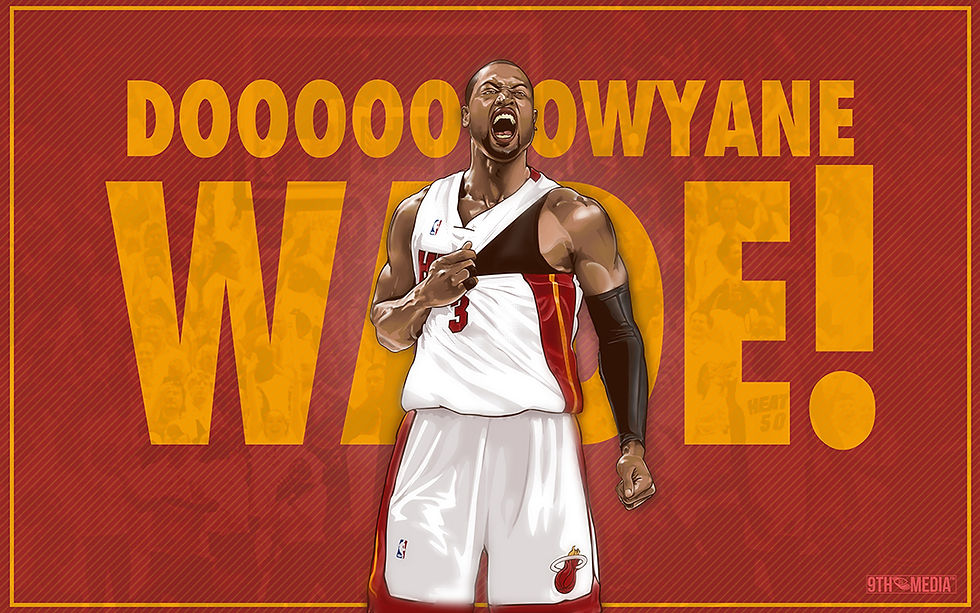 Dwyane Wade Vexel Art