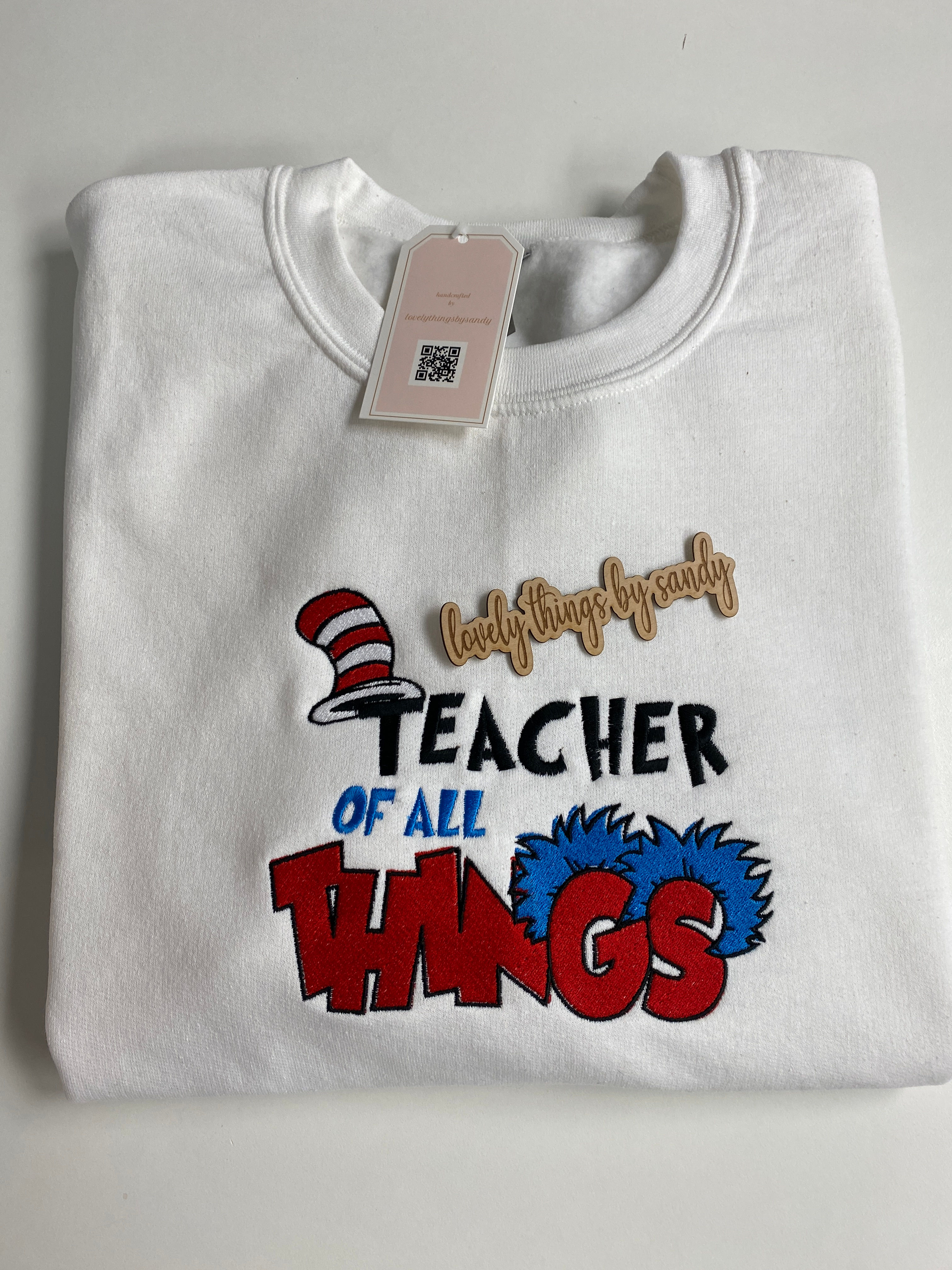 Tea her of all things crewneck sweatshirt