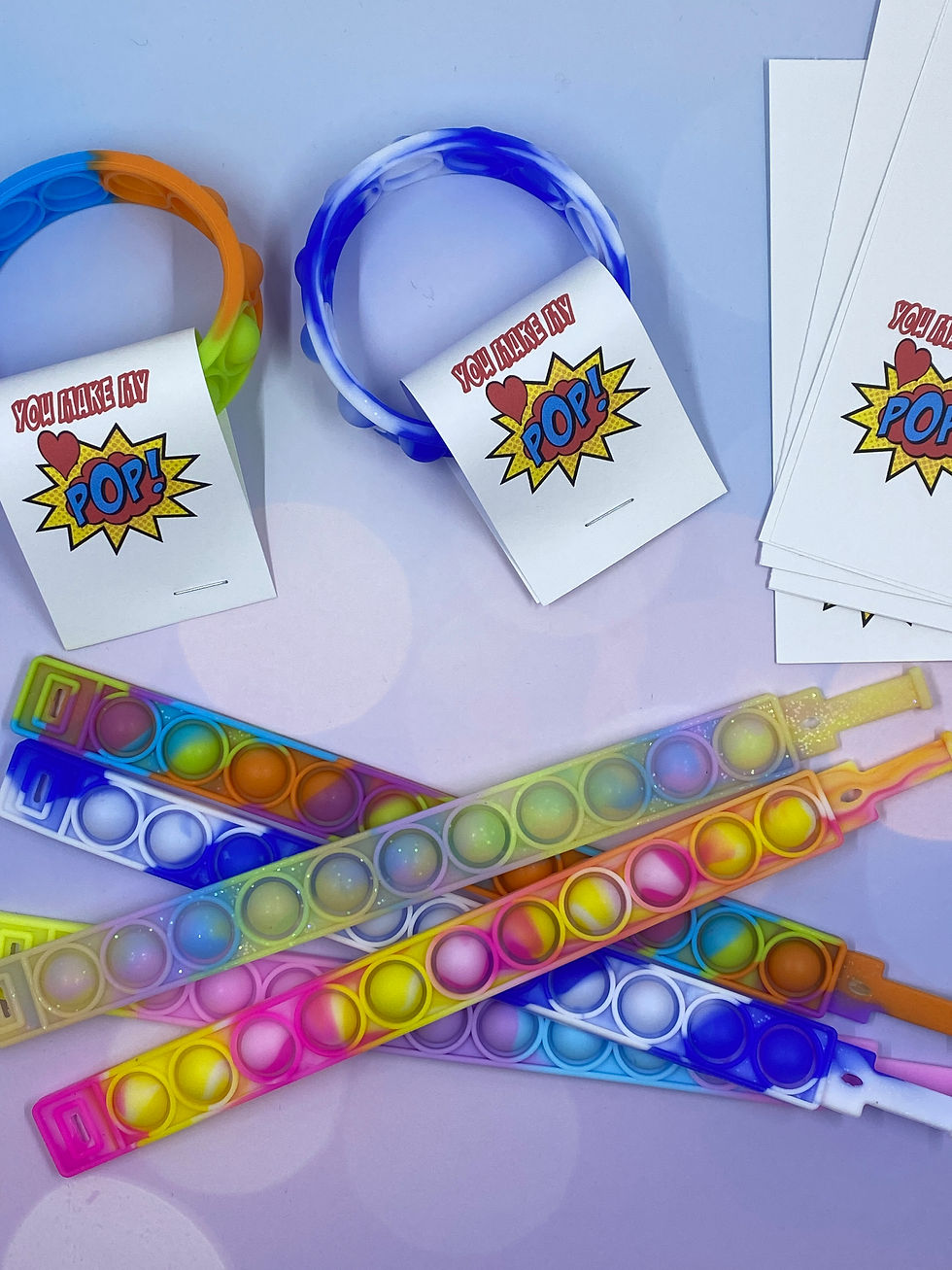 Pop it Bracelet Valentine Favour