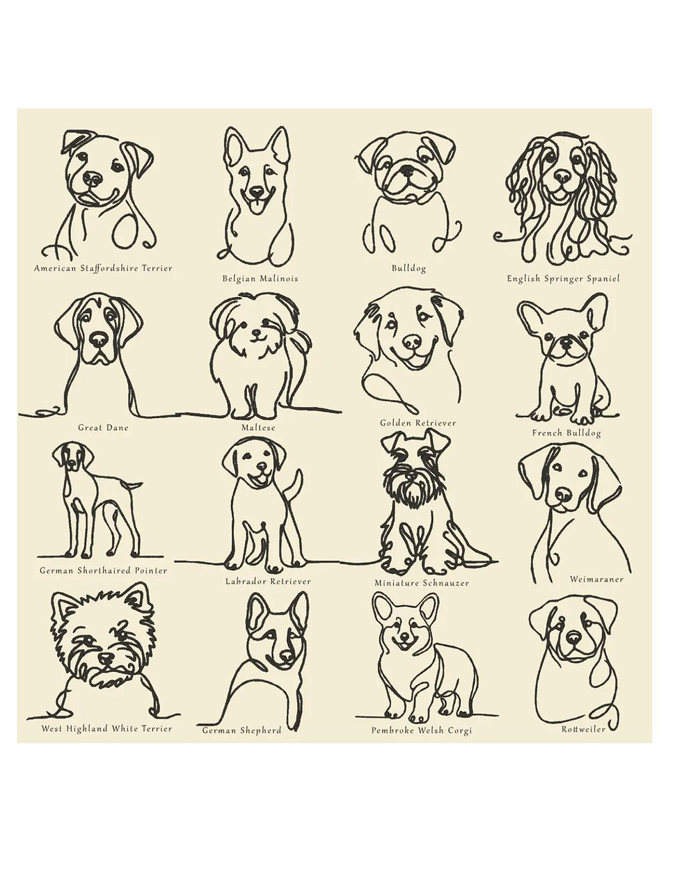 Thumbnail: Pet Silhouette embroidered sweater 