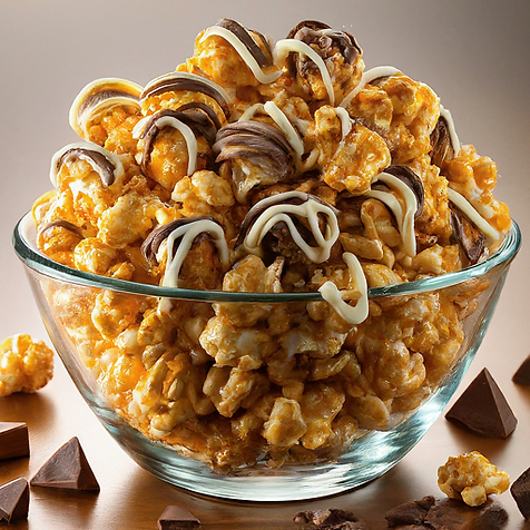 ジュン　メープル　ロボ　キャラメル　ラッキー Zebra Popcorn | Poppin Flavors
