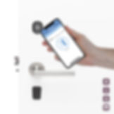 Smartphone control door lock. App pour Coffre-fort Bluetooth ExoSafe, Sud Systèmes Sécurité.