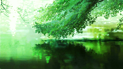 Green aesthetic.gif