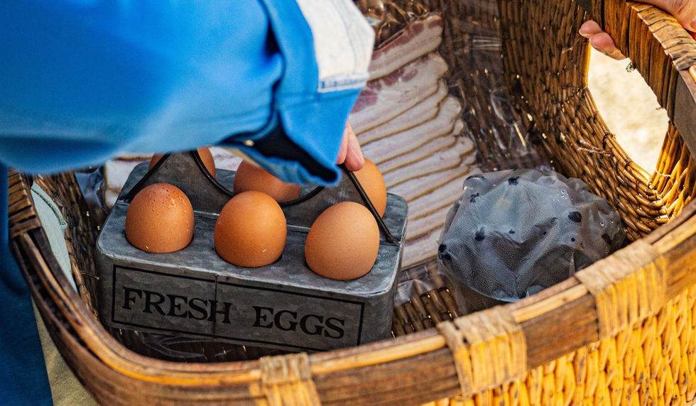 Farm to table al la carte menu options are available.