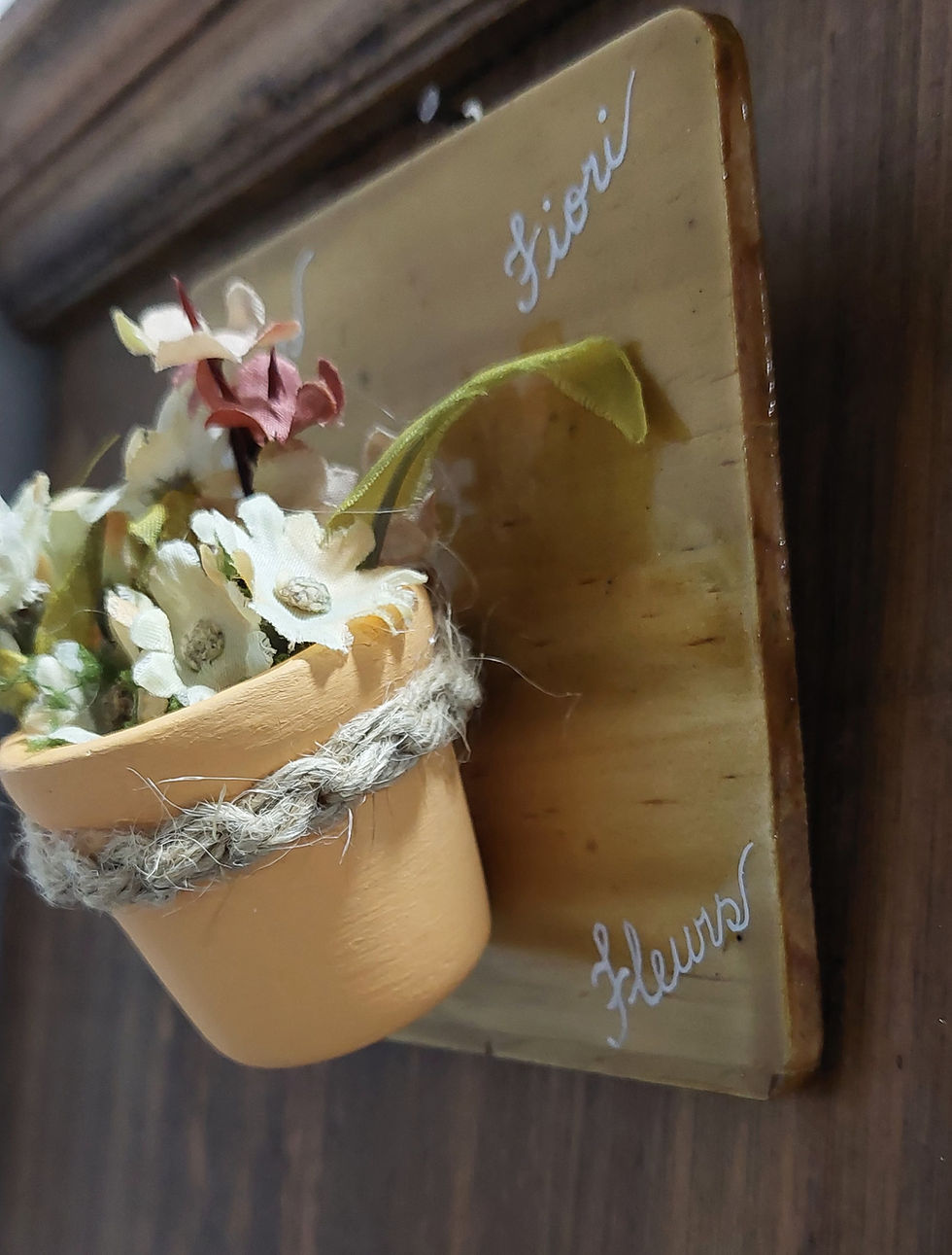 Miniatura: MINI QUADRINHO VASO COM FLORES