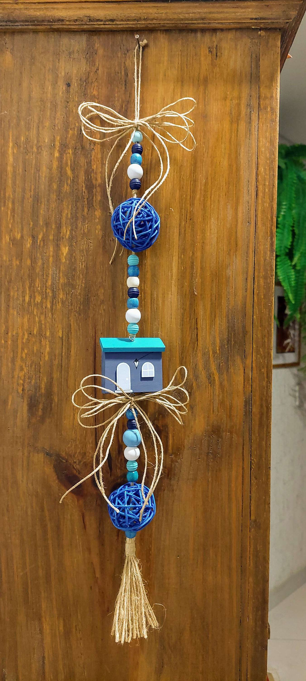 Miniatura: ARTE AZUL - PENDENTE COM BOLAS
