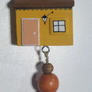 Miniatura: MÓBILE DE CASINHAS DE MADEIRA