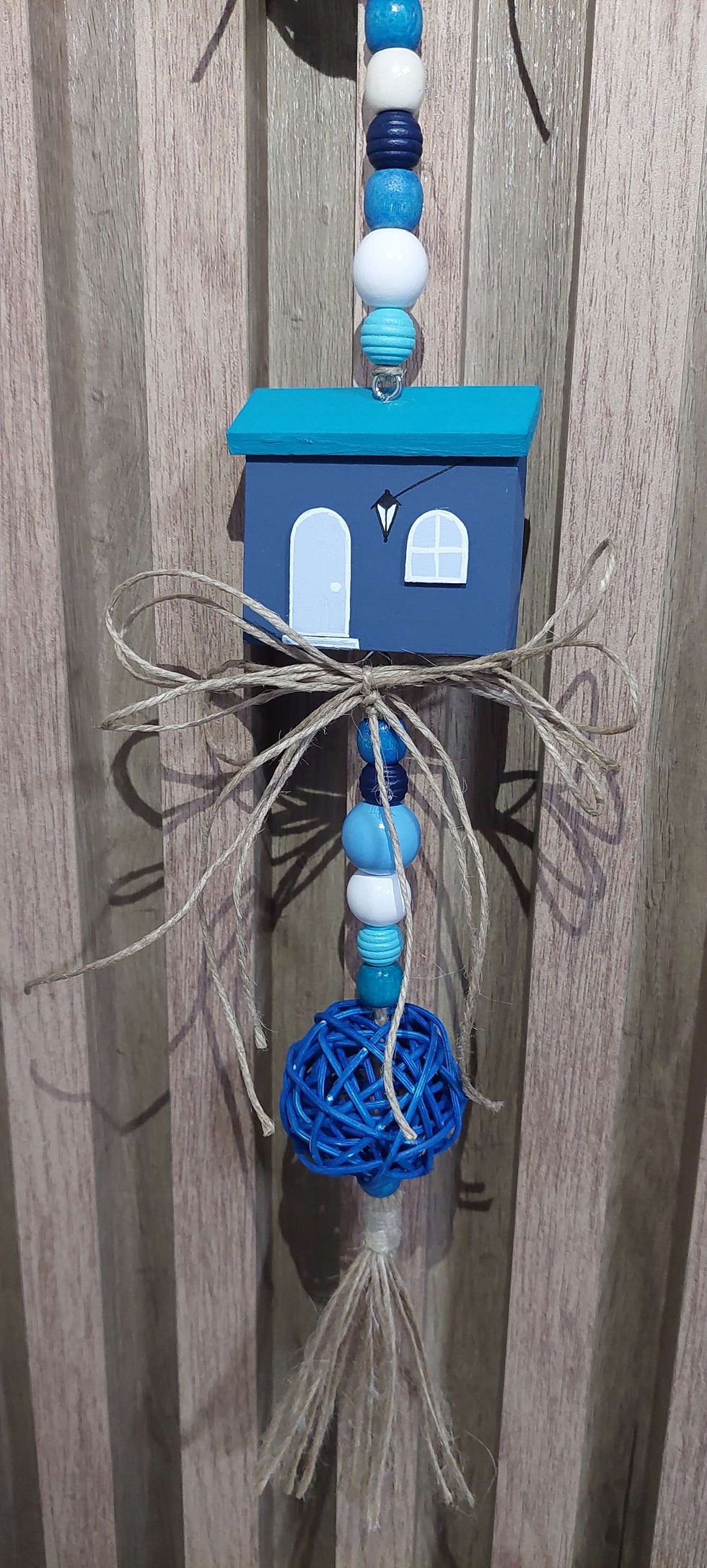 Miniatura: ARTE AZUL - PENDENTE COM BOLAS