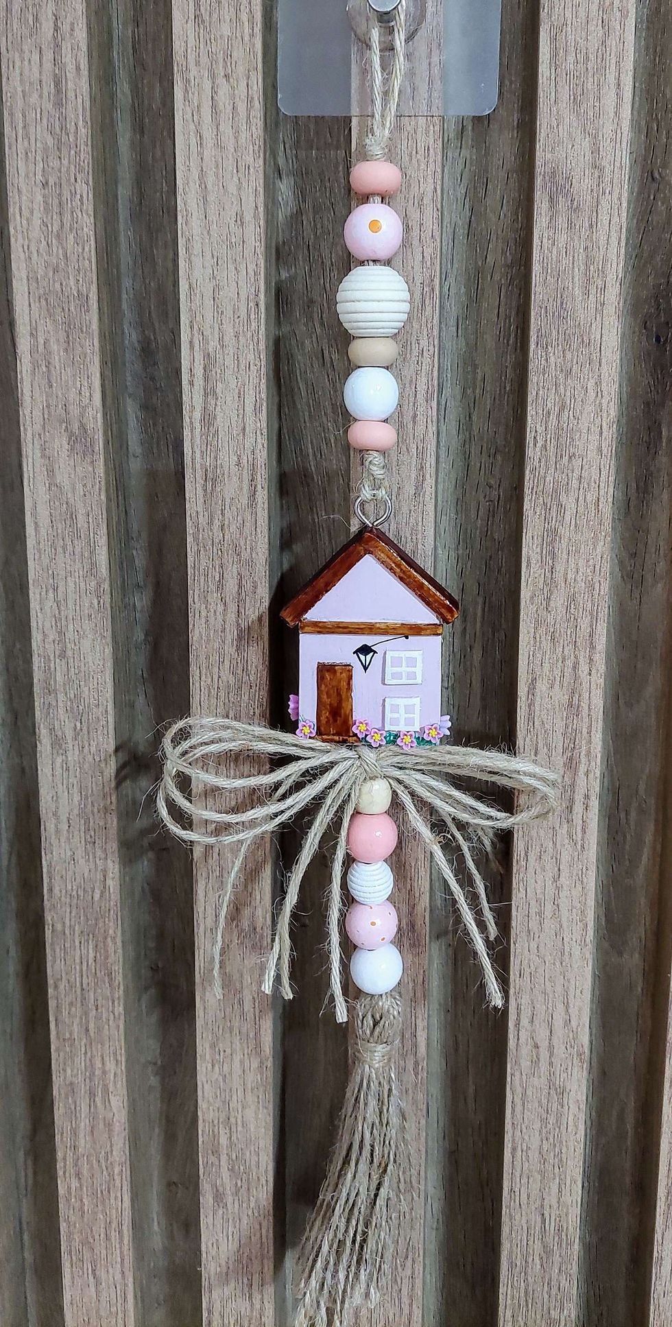 Miniatura: FIO 01 CASINHA COM FLORES BISCUIT 