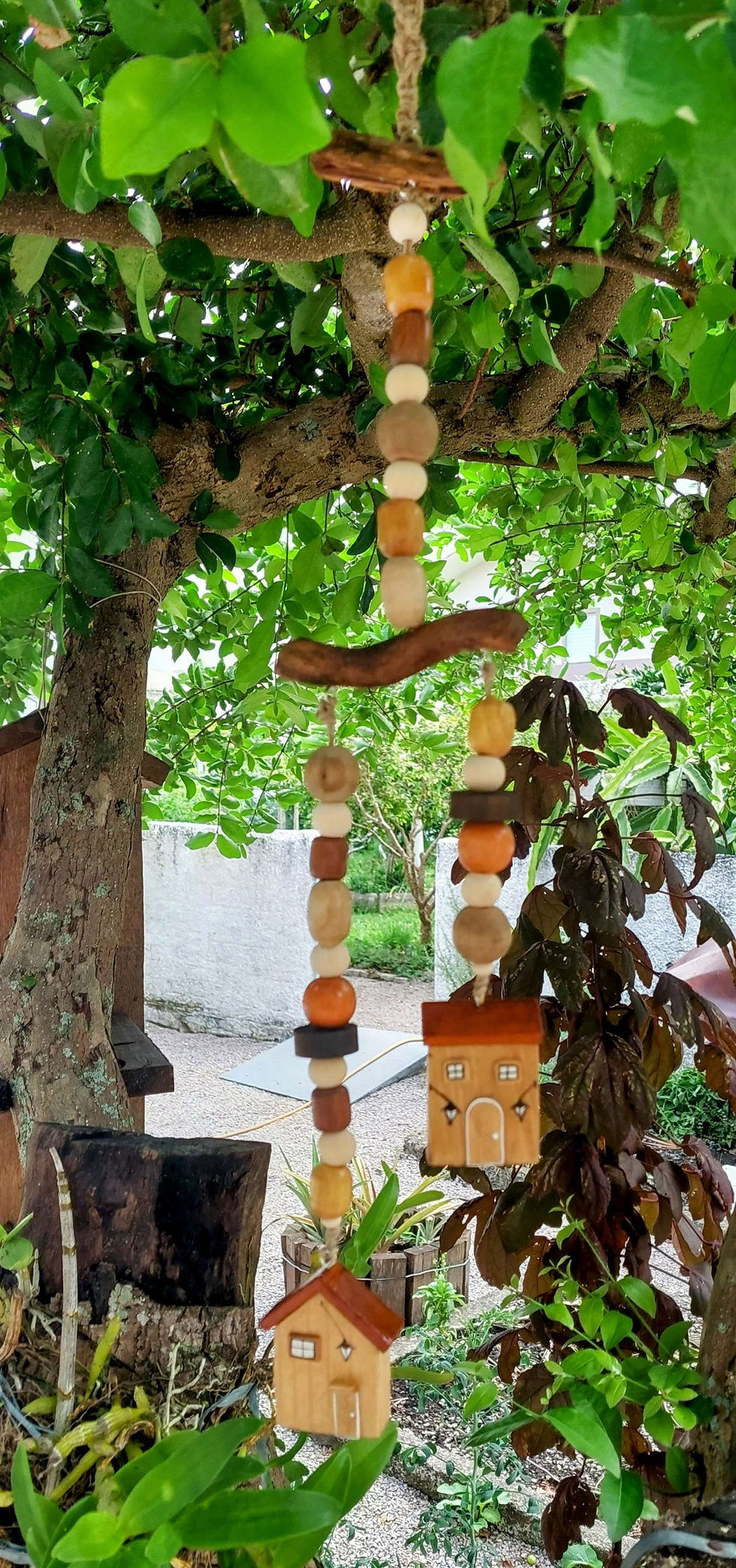 Miniatura: MÓBILE 2 CASINHAS  - MADEIRA