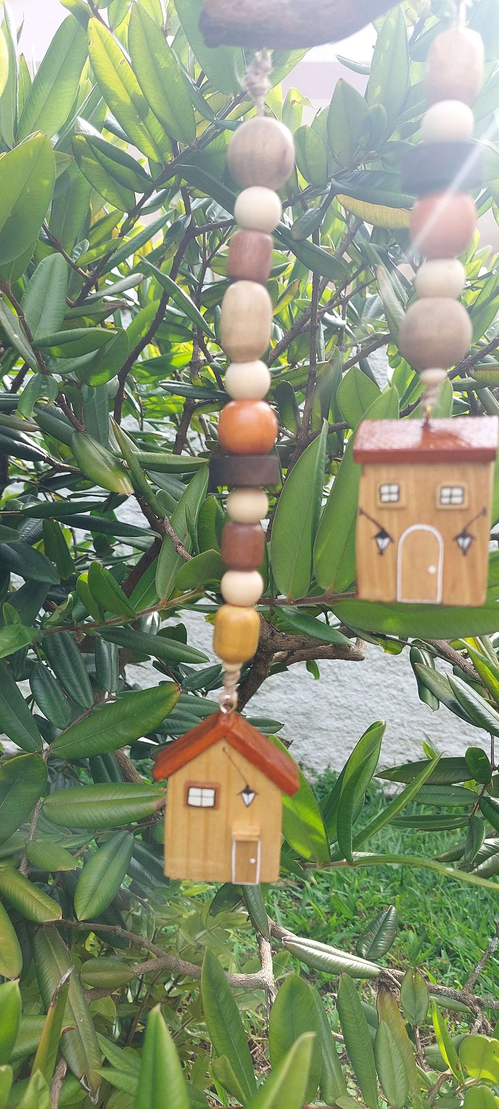 Miniatura: MÓBILE 2 CASINHAS  - MADEIRA
