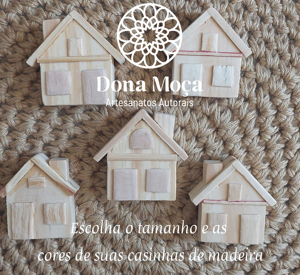 Miniatura: CASINHAS MOSAICO -  KIT 1