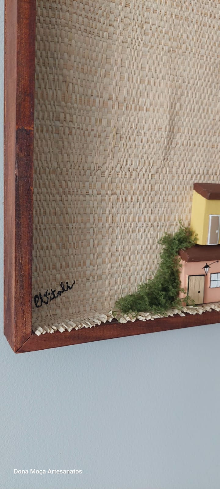Miniatura: QUADRO AUTORAL - O SOL E O MORRO