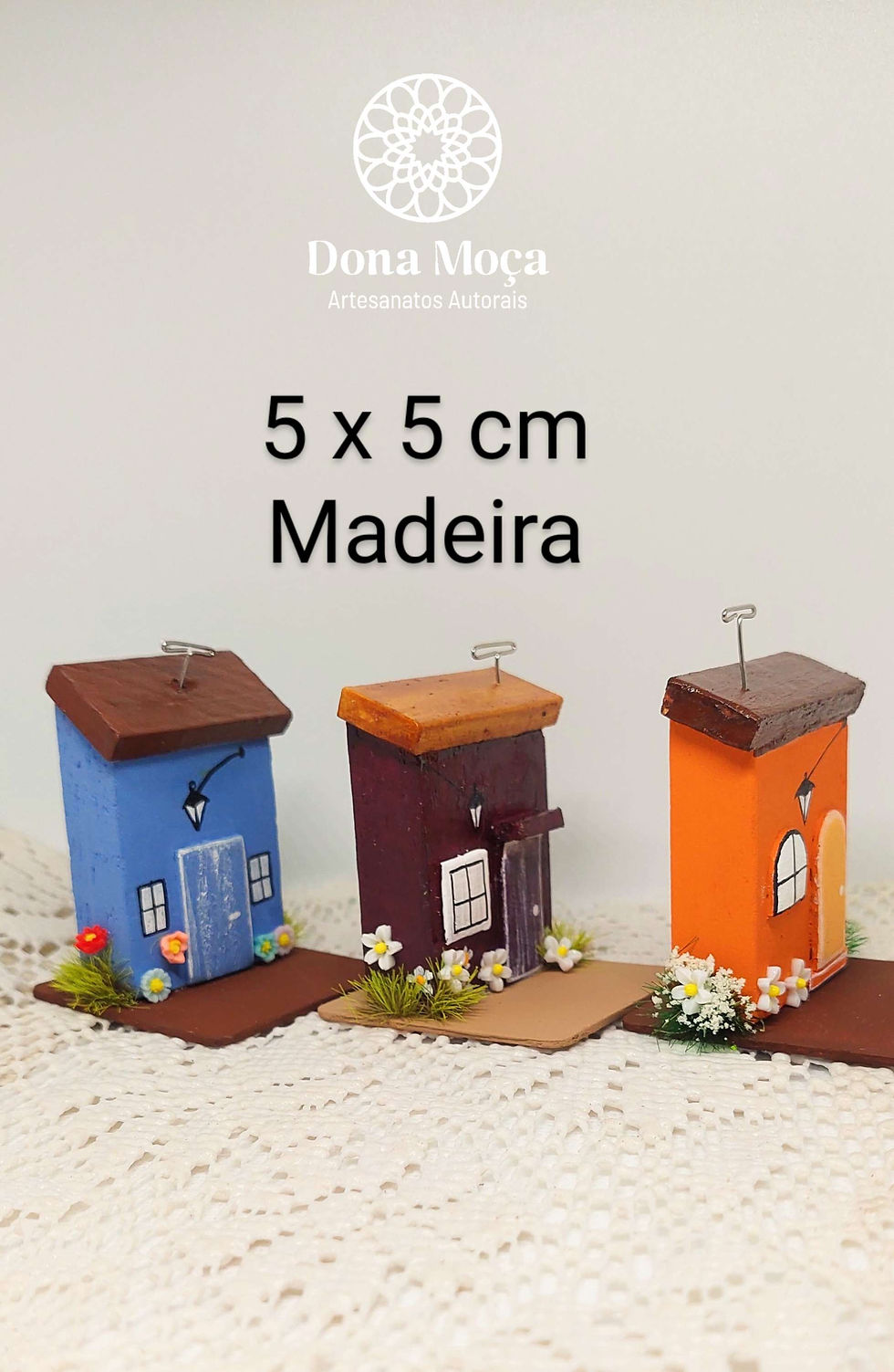 Miniatura: MINI CASINHAS PERSONALIZÁVEIS  - MADEIRA