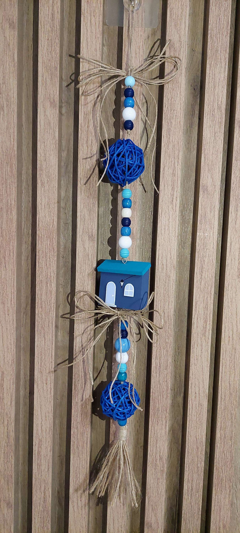 Miniatura: ARTE AZUL - PENDENTE COM BOLAS