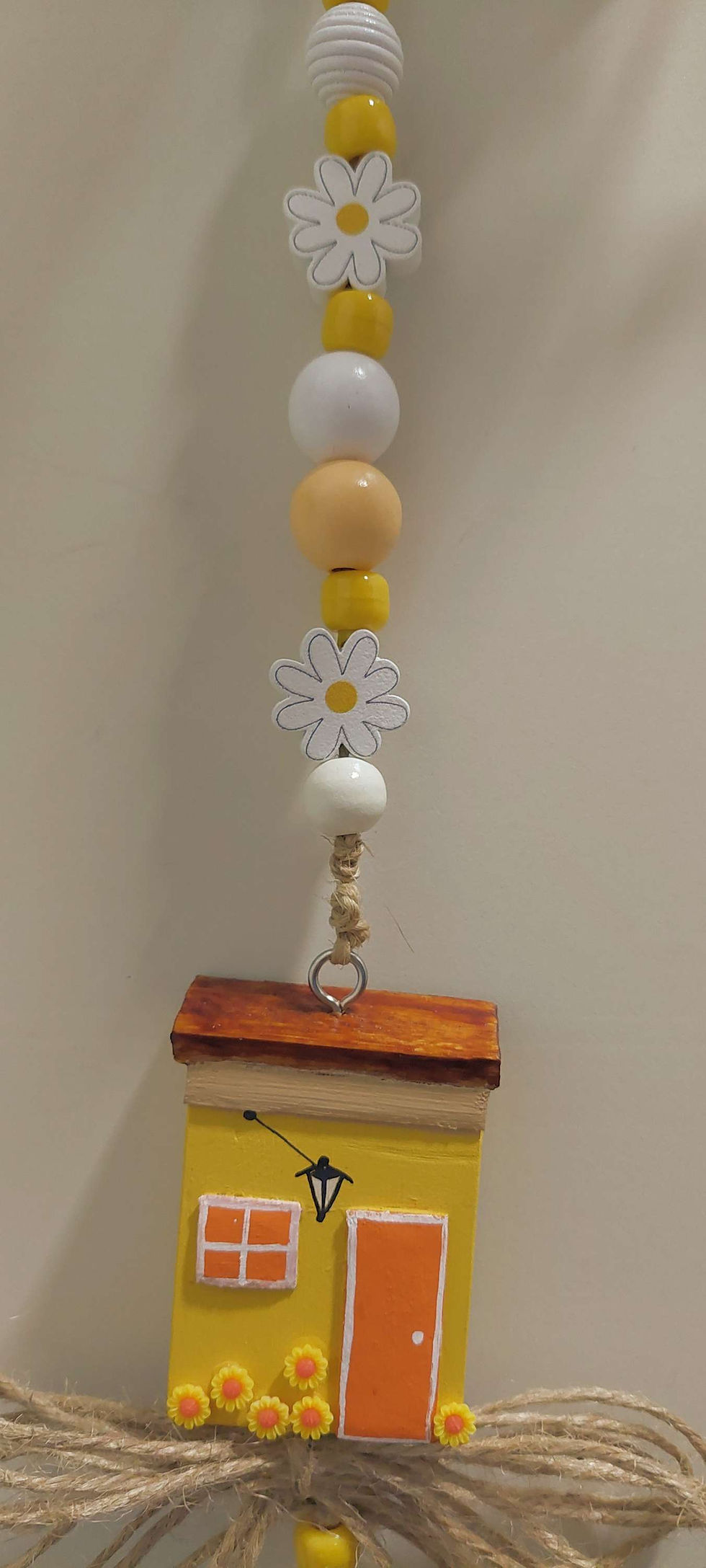 Miniatura: FIO DE 01 CASINHA COM FLORES EM RELEVO