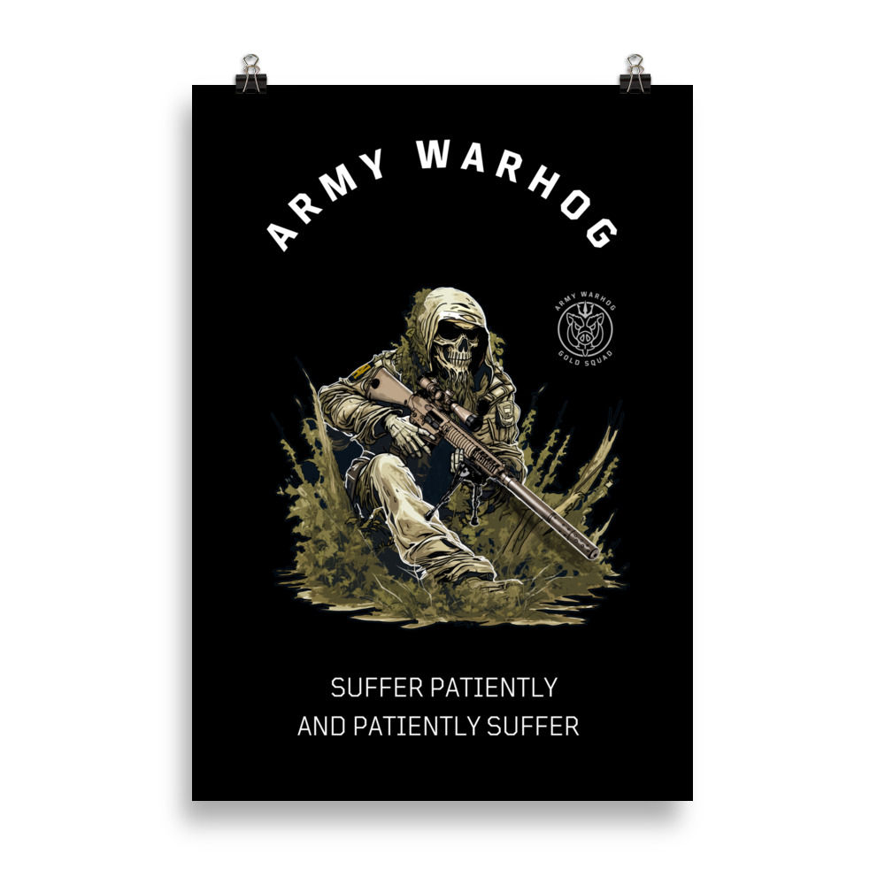 Gold Squad: Suffer Patiently Print