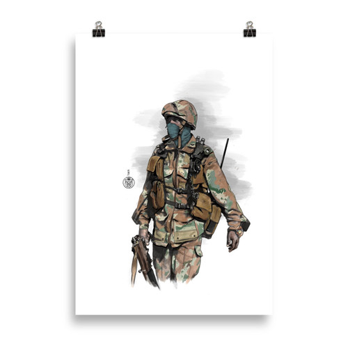 00040 South African Paratrooper Army Warhog