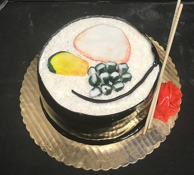 8. Sushi Cake