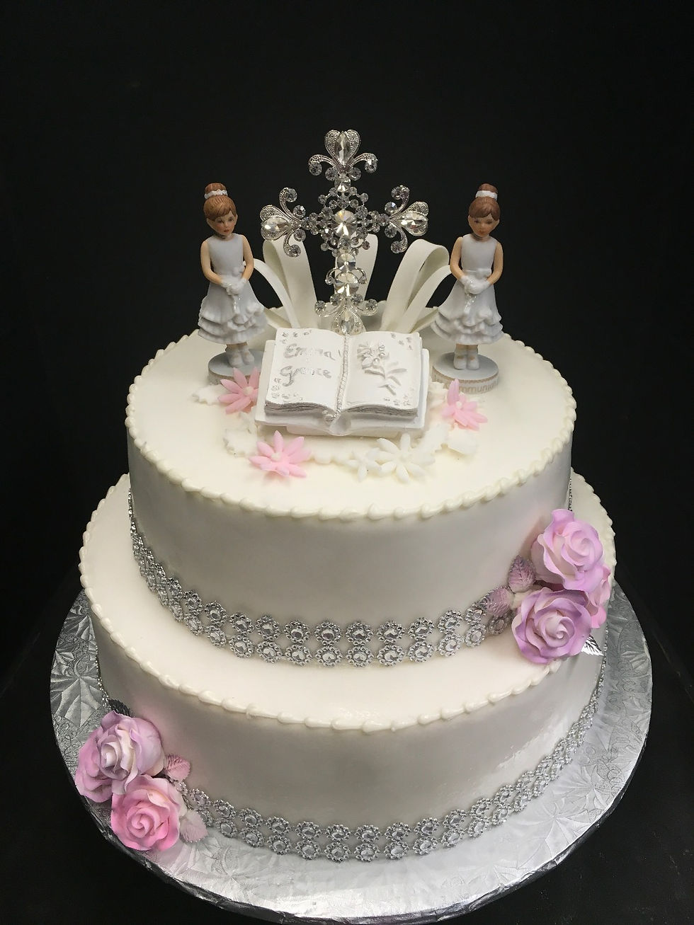 2. Pink & Purple Roses Communion