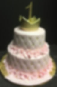 2a. Quilted Fondant Princess Crown