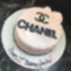 24. Pale Pink & Pearls Chanel Cake