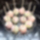 2b. Pink & White Floral Cake Pops