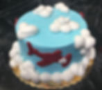 Up in the Clouds Smash Cake
