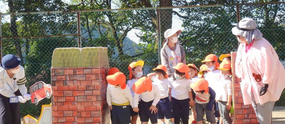 交通ルールのお話を聞きました