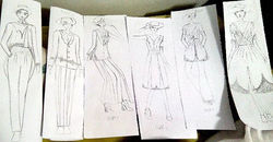 Fashion drawing shenanigans #collection #fashion