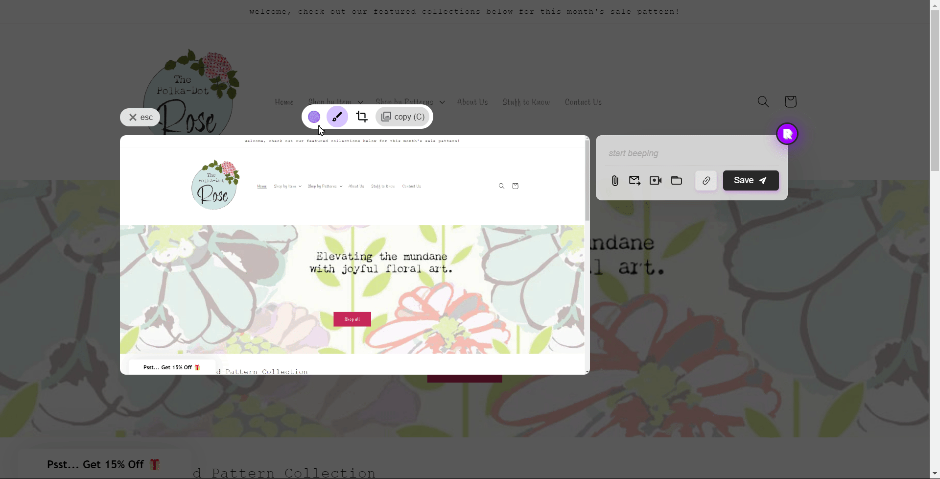Crop Drawing Tutorial v.5.5 - Crop & Draw on Screenshots