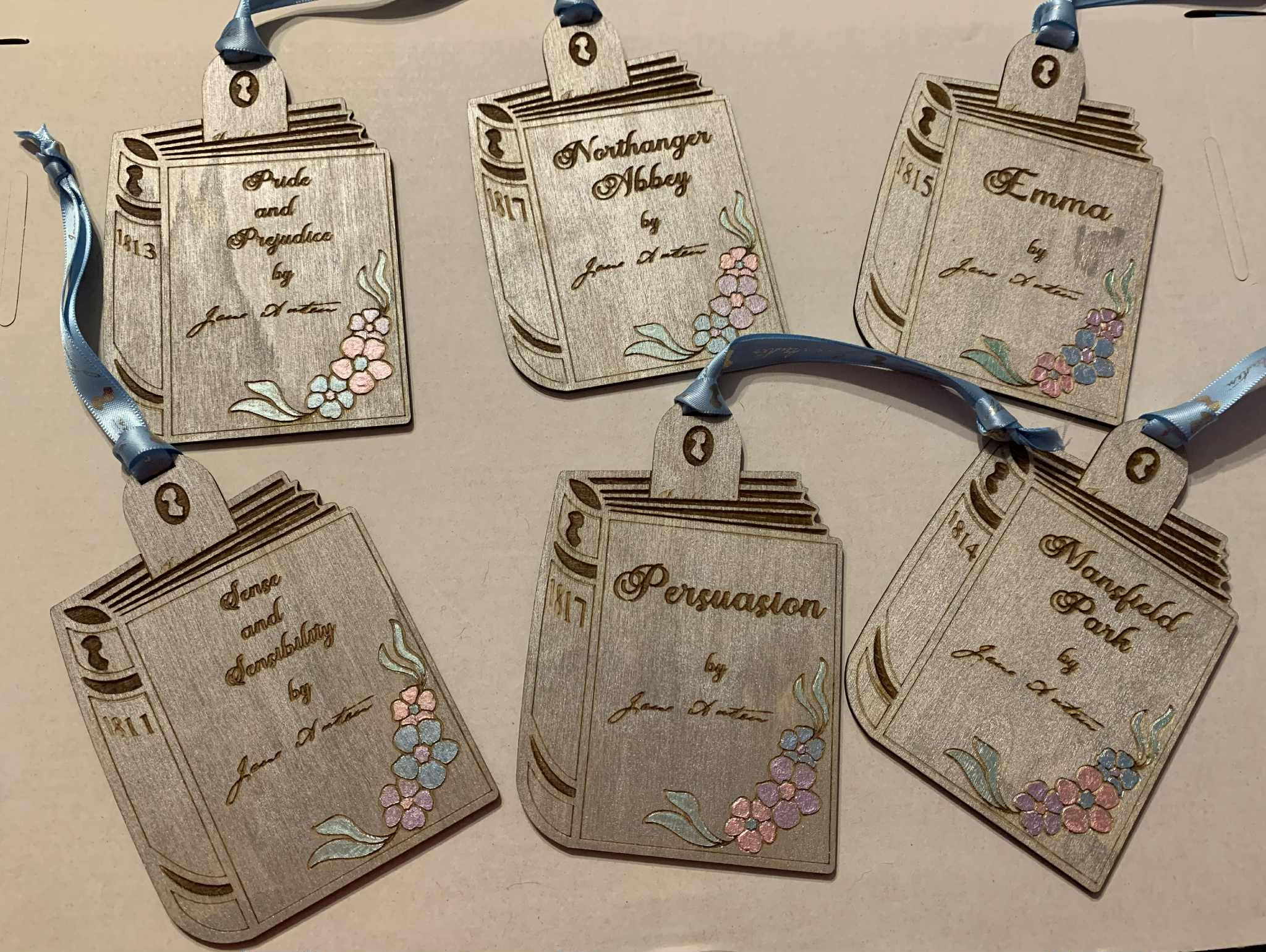 Jane Austen "Emma" Christmas tree decoration