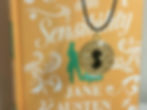 Thumbnail: Jane Austen pendant necklace.