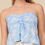 Thumbnail: Floral Fields Tube Top - Blue
