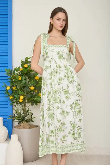 Thumbnail: Green Thumb Midi Dress