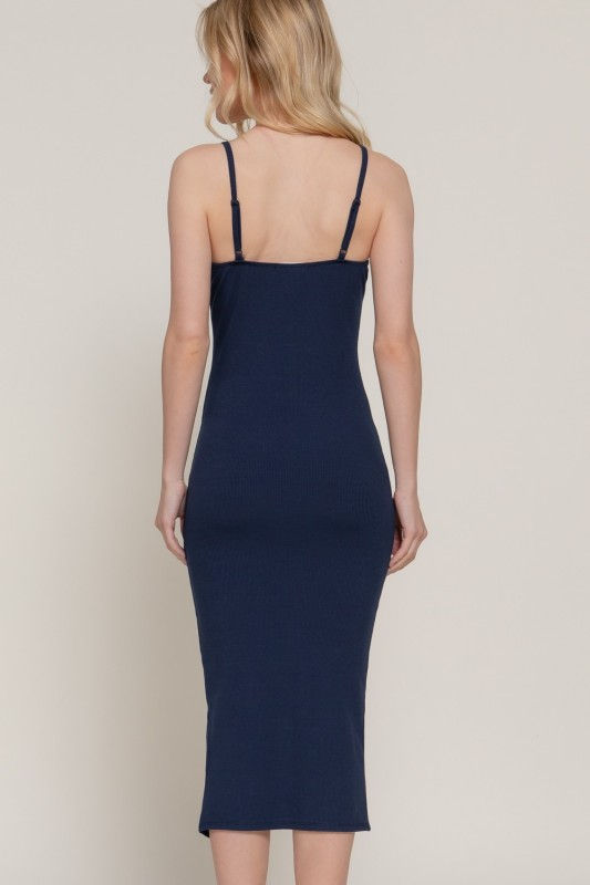 Thumbnail: Skyline Midi Dress - Navy