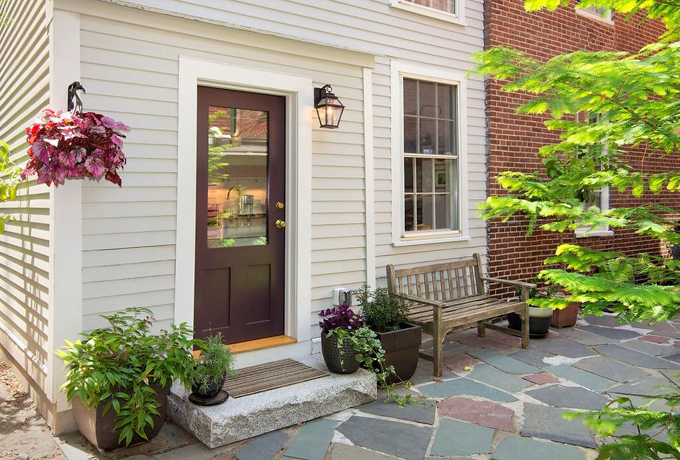 After rear entrance