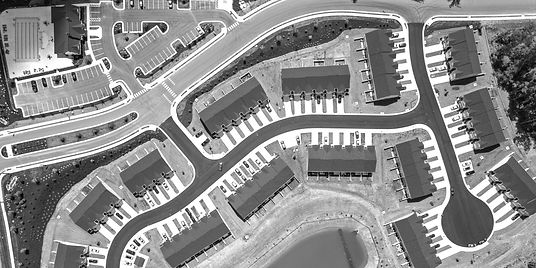 Arial View of a New Community