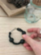 Miniature : Yamini light green bracelet, handmade