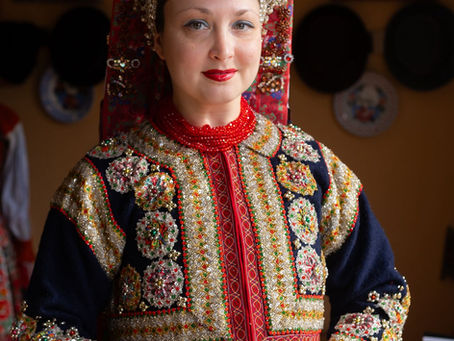 Threaded with glass: The radiant role of beads in Kalotaszeg Maiden Regalia