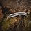 Thumbnail: Sethunya- blossom, ethnic bracelet of white glass beeds, handmade