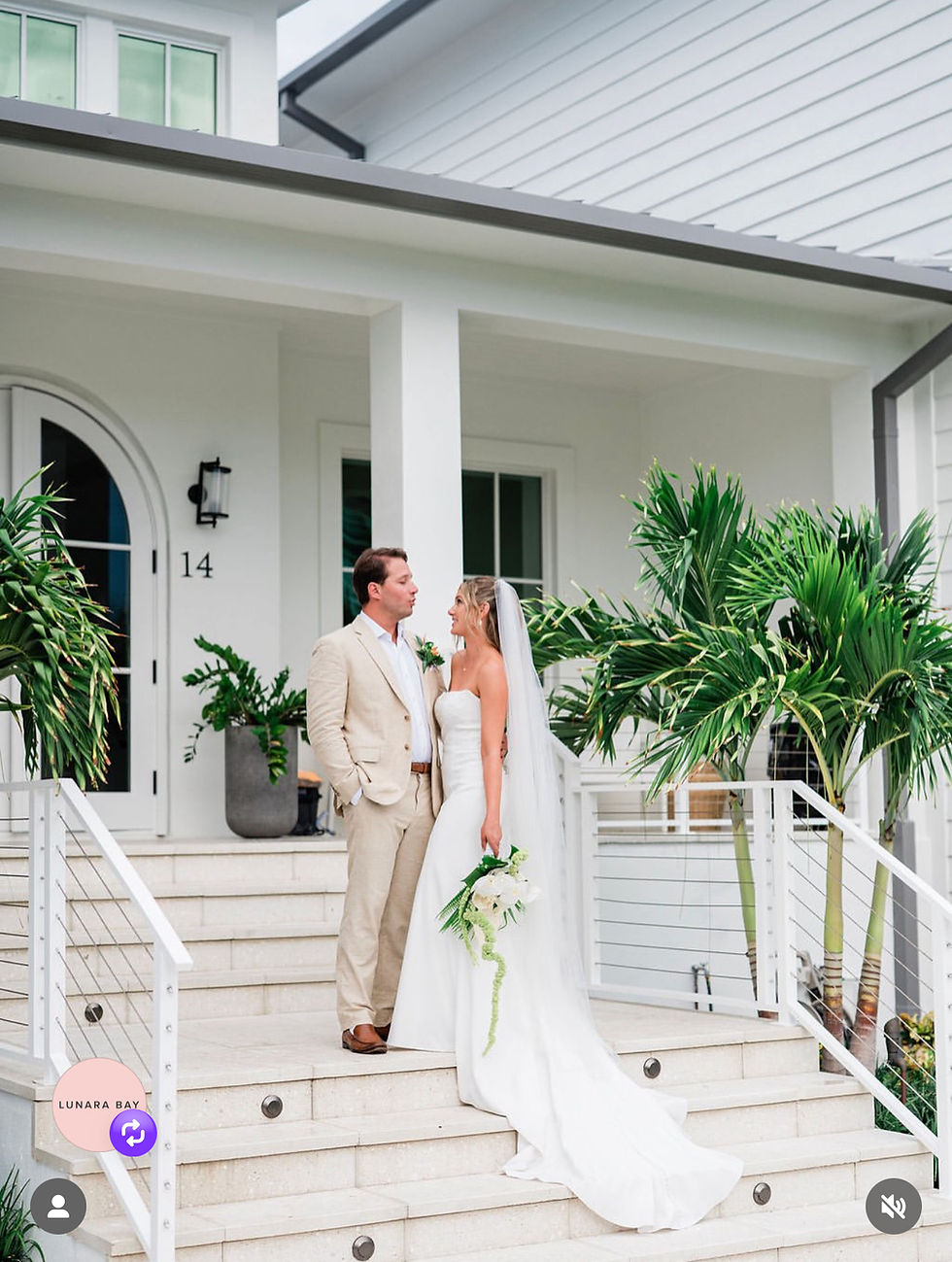 Lunara Bay Key West Private Estate Wedding Venue