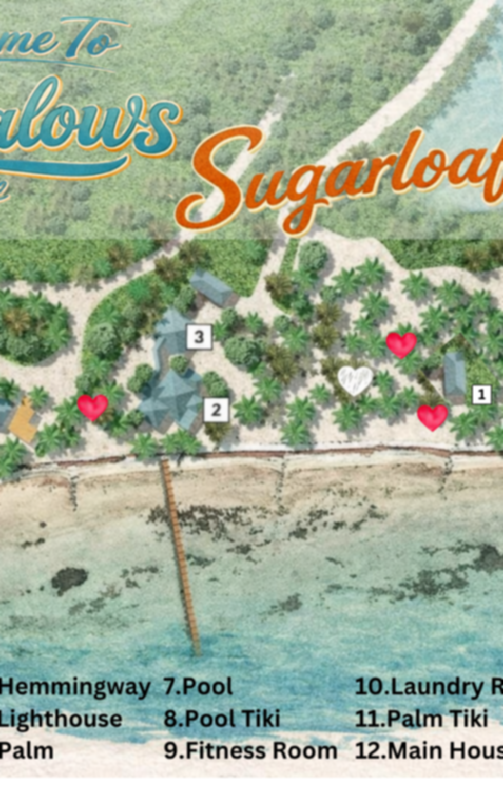 Bungalow At Sugarloaf Beach Map.png