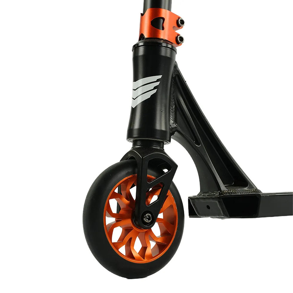 Thumbnail: Meybo Factory Stunt Scooter 120mm Black/Orange/White