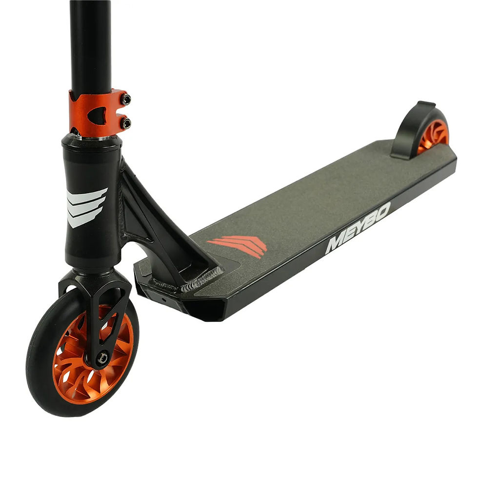 Thumbnail: Meybo Factory Stunt Scooter 120mm Black/Orange/White