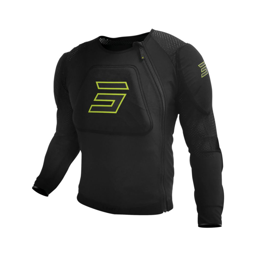 SHOT PRIME VEST - BLACK/NEON YELLOW