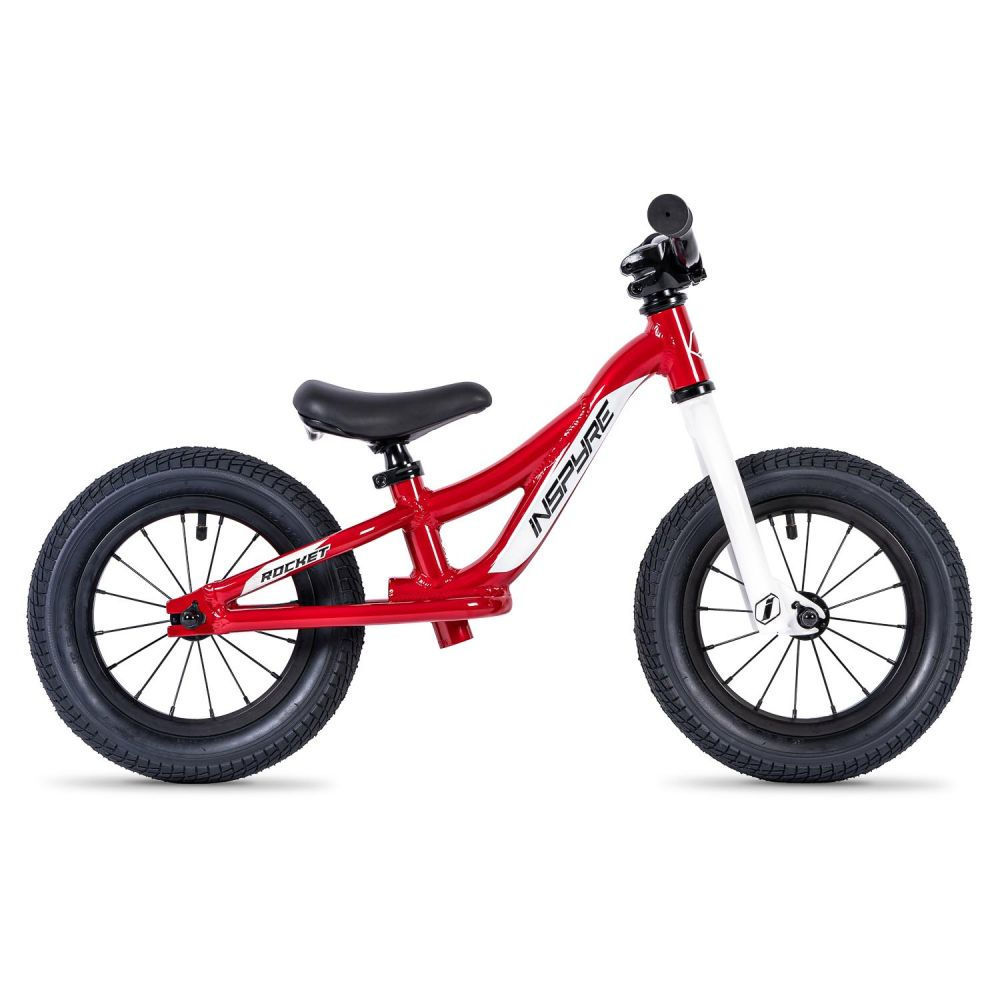 PUSH BIKE INSPYRE ROCKET 2024 - POLISH RED / WHITE