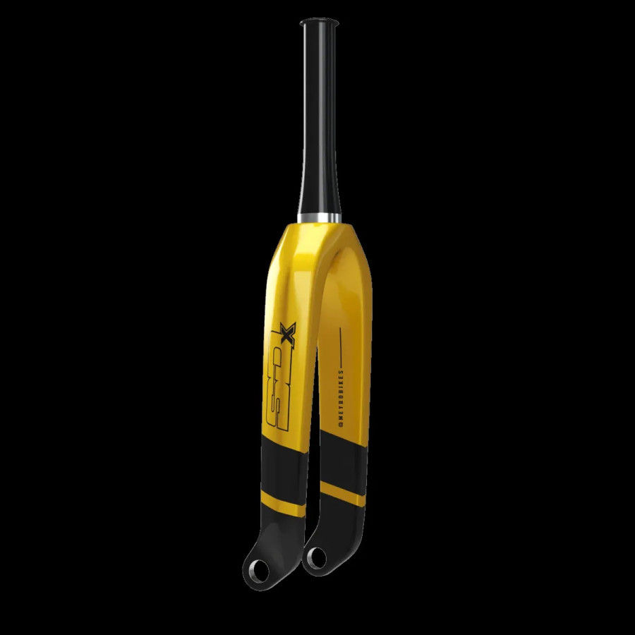 Thumbnail: SD Carbon Fork V2 Pro Tapered, 20 mm Black/Gold