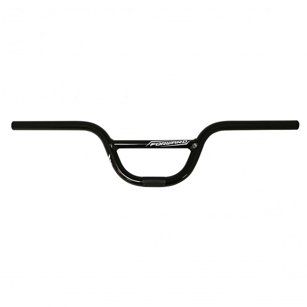 HANDLEBAR FORWARD JUNIOR ALLOY 4.25'' GLOSSY BLACK