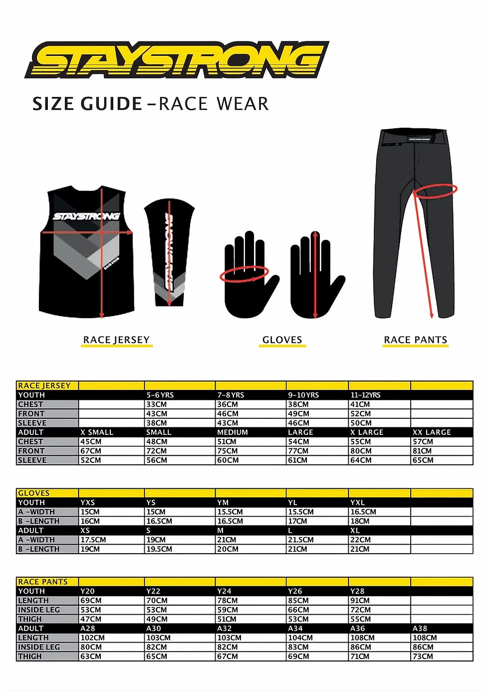 Thumbnail: STAY STRONG V2 RACE PANT GREY/BLACK